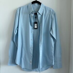rag bone Lt Blue Fit 2 Tomlin L/S Oxford Shirt